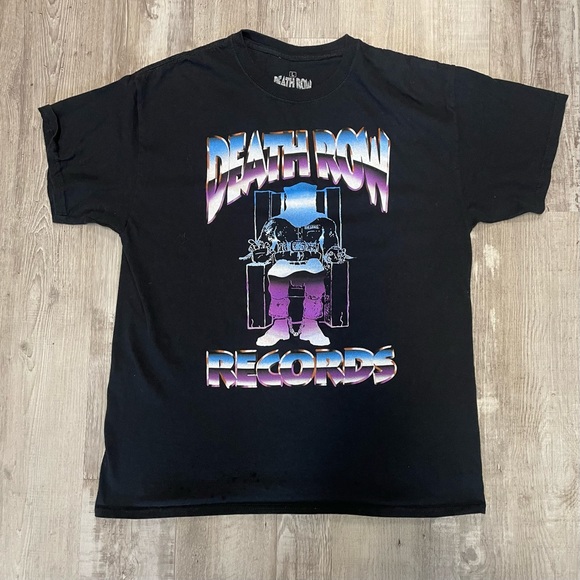 Death Row Records Tee Size Mens Large - Picture 4 of 8